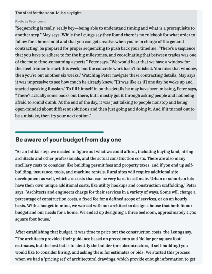 Dwell article page 6